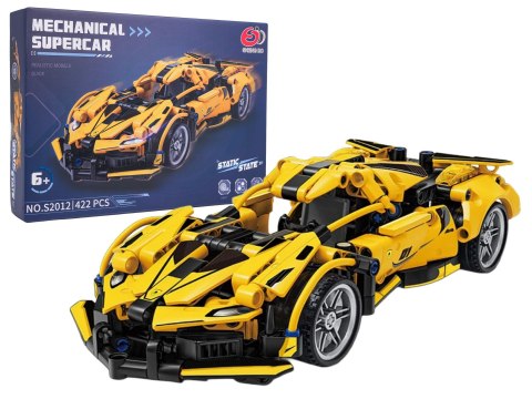 Klocki Auto Sportowe Żółte 422el.