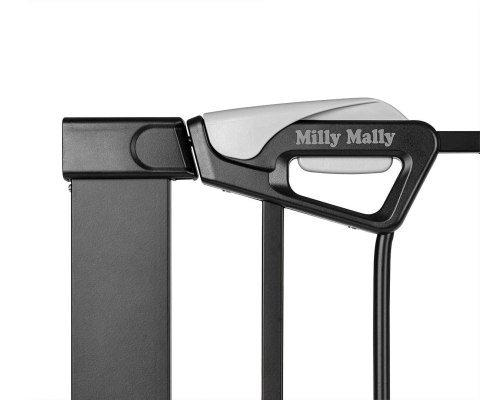 MILLY MALLY 6574 Bramka zabezpieczająca - barierka na schody Guardy 83 Black