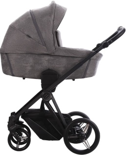 MONTI - 14/CZM/D.DARK+CZARNE/FLEXY Wózek Bebetto 2w1