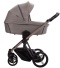 MONTI - 15/KASZMIR/D.DARK+CZARNE/FLEXY Wózek Bebetto 2w1