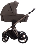 MONTI - 16/KASZMIR/CZARNA/D.MIE/FLEXY Wózek Bebetto 2w1