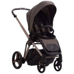 MONTI - 16/KASZMIR/CZARNA/D.MIE/FLEXY Wózek Bebetto 2w1