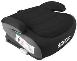 SK100i I-Size IsoFix Sparco 125-150 cm (do 22-36 kg) fotelik samochodowy kolor Black/Grey