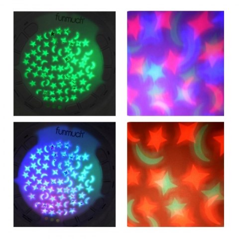 WOOPIE BABY Przytulanka Miś z Projektorem Uspokajacz Usypiacz Pozytywka