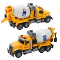 WOOPIE Ciężarówka Betoniarka Obrotowy Bęben Światła Dźwięki Żółta