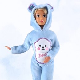 WOOPIE ROYAL Lalki Kombinezony Niebieskie Misie Zestaw 2szt.