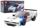 Zestaw Klocków Pojazd Sportowe Białe 411el.