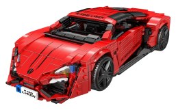 Zestaw Klocków Pojazd Sportowe Czerwone 1311el.