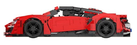 Zestaw Klocków Pojazd Sportowe Czerwone 1311el.
