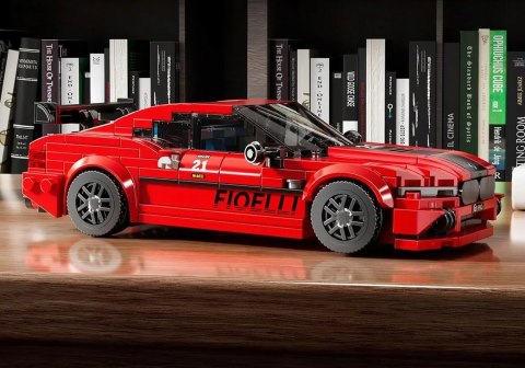 Zestaw Klocków Pojazd Sportowe Czerwone 481el.