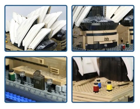 Zestaw Klocków Seria Budynki Opera Sydney 2937el.