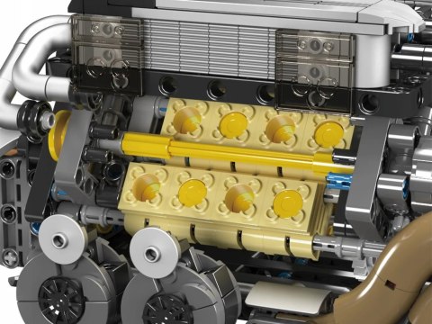 Zestaw Klocków Silnik 952el.