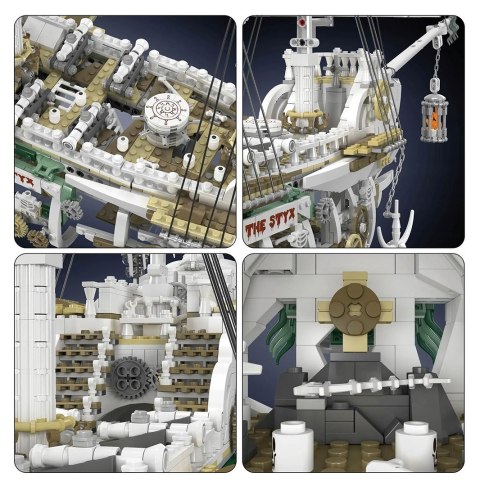 Zestaw Klocków Statek Piracki Widmo 3769el.