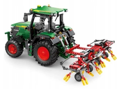 Zestaw Klocków Traktor Zielony + Akcesoria 1828el.