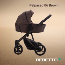 Bebetto wózek 2w1 PELPASSO - 06/BROWN/CZA/FLEXY