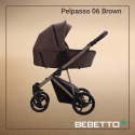 Bebetto wózek 2w1 PELPASSO - 06/KASZMIR/CZA/FLEXY