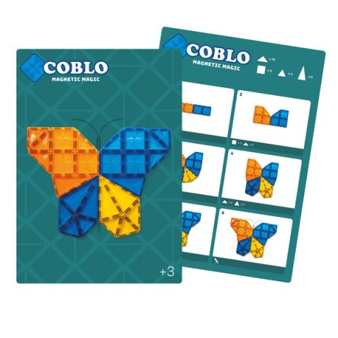 COBLO, karty pracy - 32 edu zadania do budowania 2D i 3D