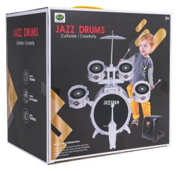 MEGA Zestaw Perkusja Biała