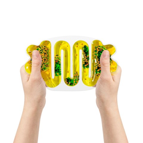 TULLO 708 Zabawka sensoryczna z cieczą squishy żółty