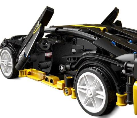 Zestaw Klocków Auto Sportowe Czarne 589el.