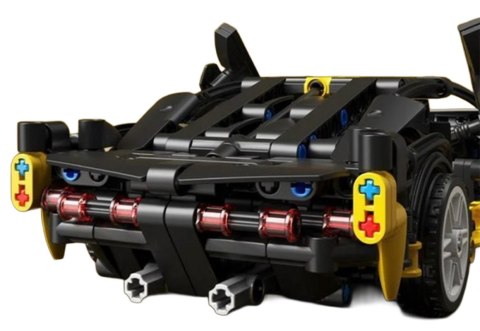 Zestaw Klocków Auto Sportowe Czarne 589el.