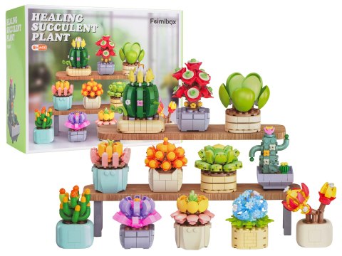 Zestaw Klocków Kwiaty 1097el.