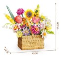 Zestaw Klocków Wiosenny Bukiet w Koszyku 1615el.