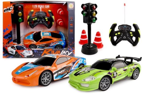ARTYK 187759 Auto zdalnie sterowane z akcesoriami mix