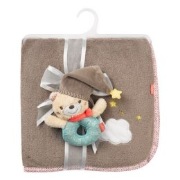 Kocyk z maskotką, miś bruno, z kolekcji: bruno FEHN