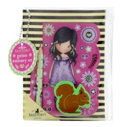 Mały zestaw przyborów szkolnych - gorjuss fiesta - you brought me SANTORO LONDON