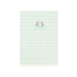 Mały zeszyt - koty - feline fine (green) SANTORO LONDON