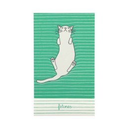 Notes - koty - feline fine - bold green SANTORO LONDON