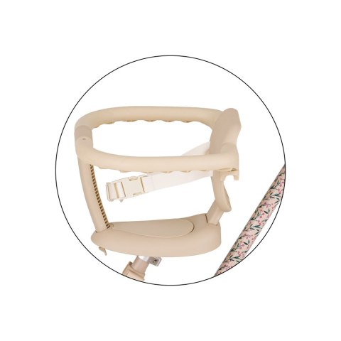 PETITE&MARS 613364 Wielofunkcyjny rowerek trójkołowy 5w1 Turbo pink meadow