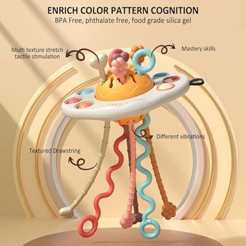 WOOPIE 51503 Zabawka Sensoryczna Gryzak UFO