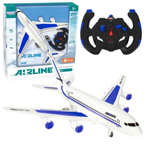 WOOPIE 53460 Zdalnie Sterowany Samolot Pasażerski Niebieski