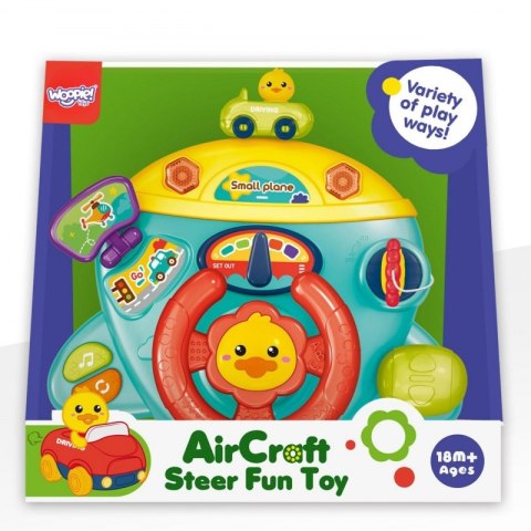 WOOPIE 54665 Interaktywna Kierownica Samolot