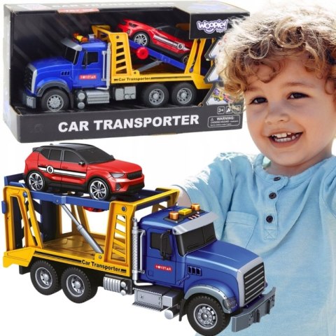 WOOPIE 57215 Laweta ciężarówka Autka światło dźwięk