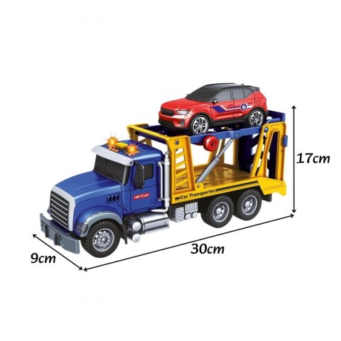 WOOPIE 57215 Laweta ciężarówka Autka światło dźwięk