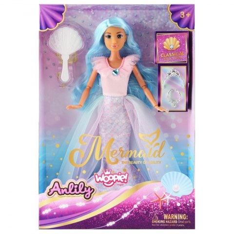 WOOPIE 58021 Royal Lalka Lili - Syrenka z Akcesoriami