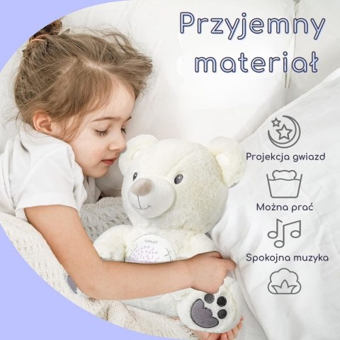 WOOPIE 58090 Przytulanka Miś z Projektorem