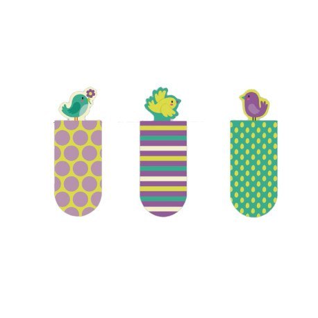 Zakładki magnetyczne - ptaki MOSES