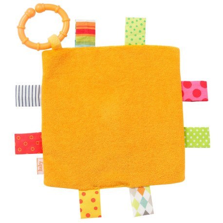 Zawieszka, szmatka sensoryczna, sowa, z kolekcji: śpiący las FEHN