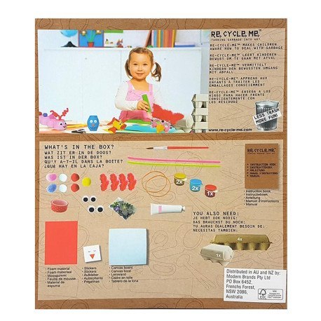 Zestaw kreatywny - maska wenecka - re-cycle-me - 5 zabawek RE-CYCLE-ME