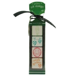 Zestaw stempli z tuszem santoro - gorjuss the scarf SANTORO LONDON