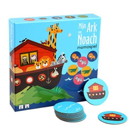 Gra pamięciowa, memory dla dzieci, arka noego BARBO TOYS