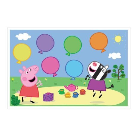 Gra planszowa, poszukiwanie balonów, 41 el., BARBO TOYS