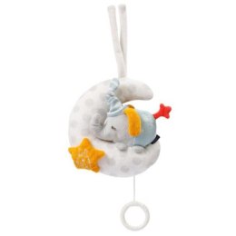 Maskotka świecąca w ciemności, z pozytywką, słoń FEHN