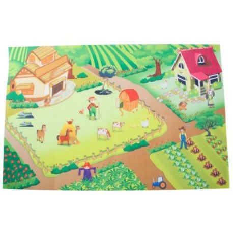 Mata ranch z autkami 120x80 cm SUN BABY