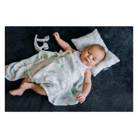 Otulacz bambusowy z antybakteryjnymi jonami srebra, muślinowy, PULP BAMBOO