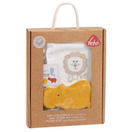 Piżama, śpioszki, r. 62, z kolekcji: natura FEHN